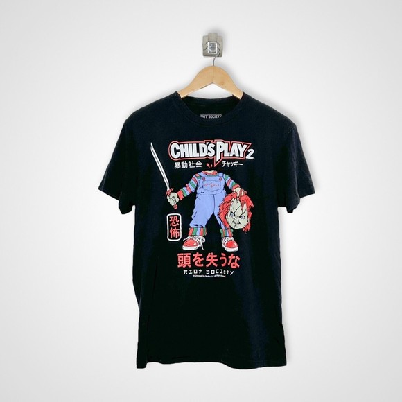 Riot Society Other - Childs Play 2 Riot Society Tshirt Med 100% Cotton Short Sleeve Chucky Good Guys